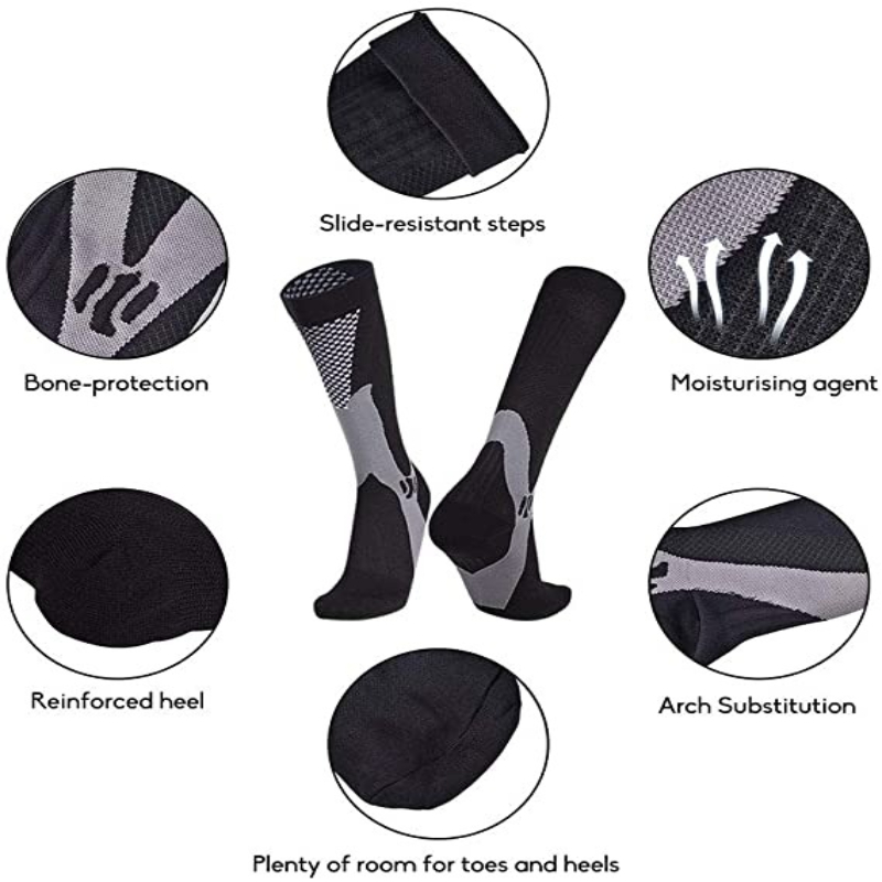 3 Pairs/Pack Compression Socks - Sports Socks review and price