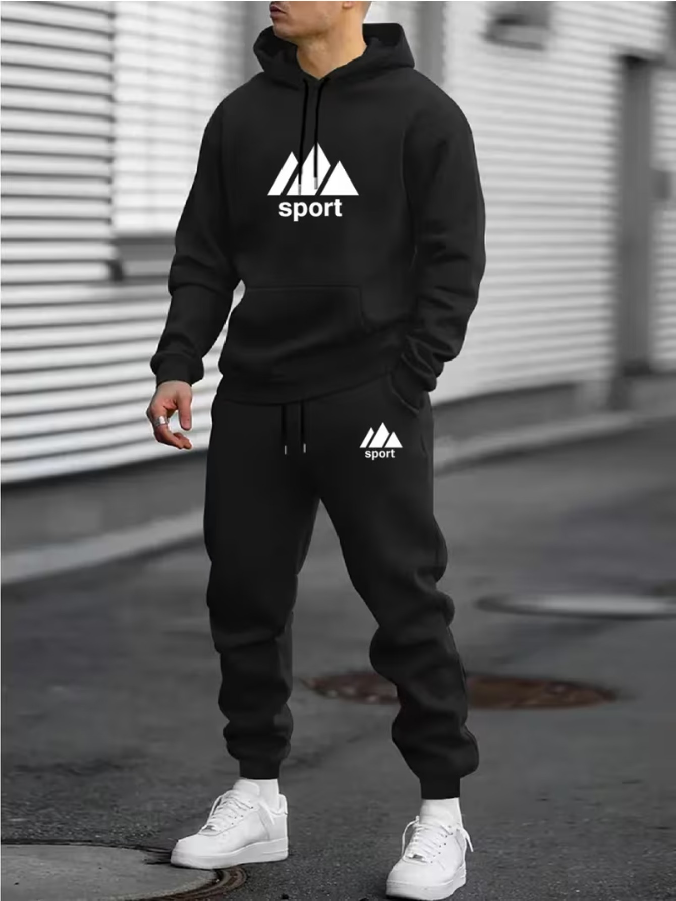 2026 Men 2‑Piece Tracksuit Set - Joggers Pants review and price