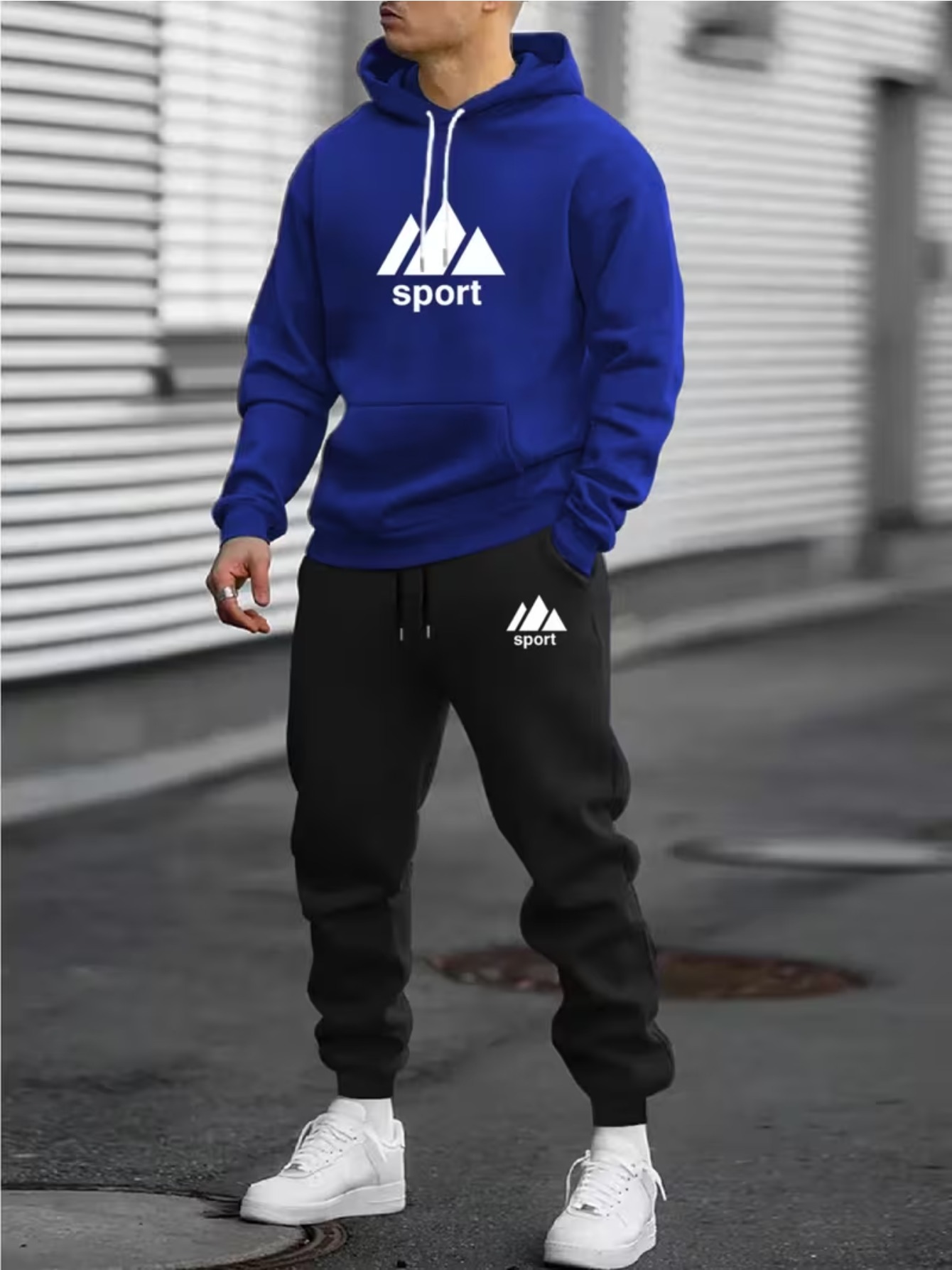 2026 Men 2‑Piece Tracksuit Set - Joggers Pants review and price