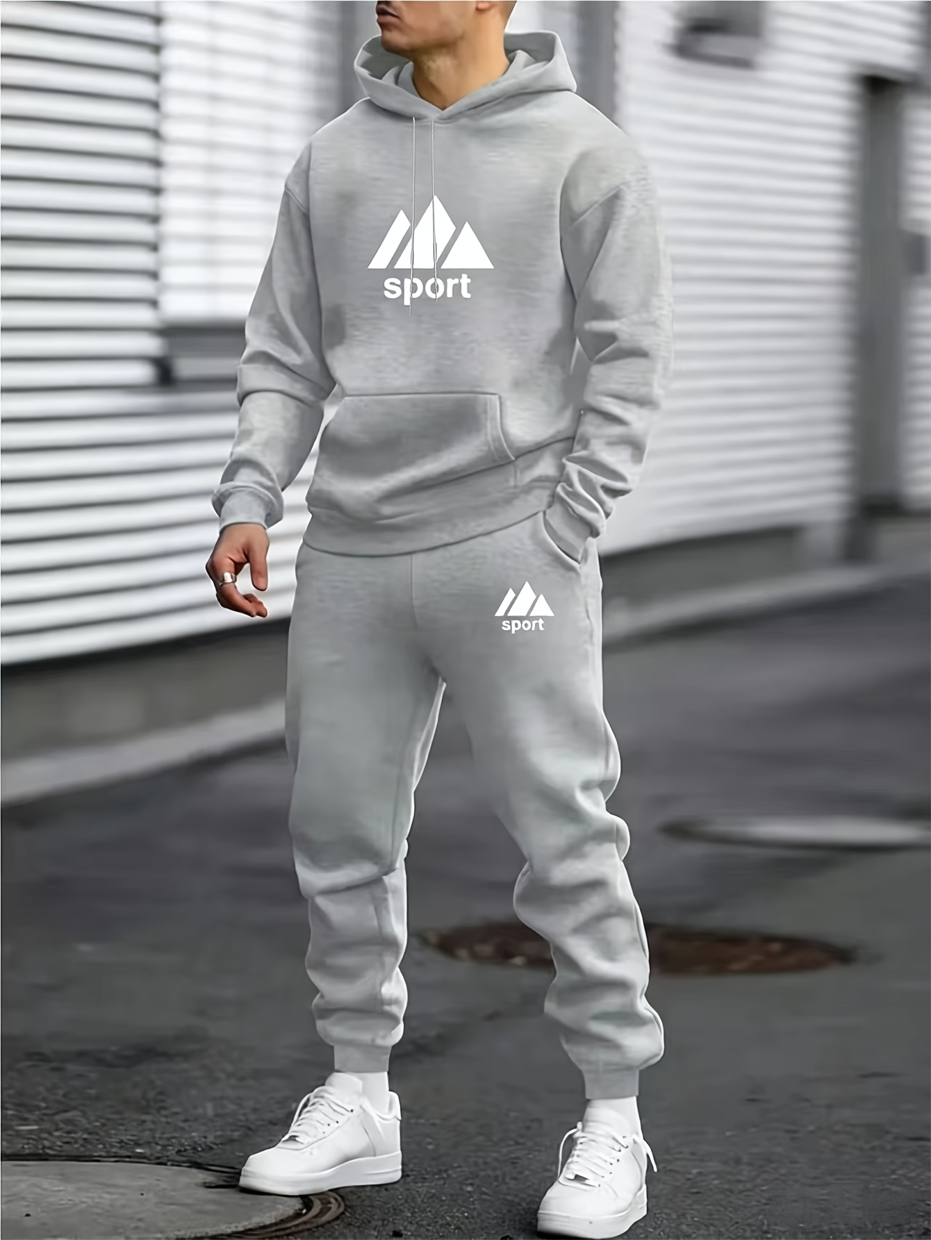 2026 Men 2‑Piece Tracksuit Set - Joggers Pants review and price