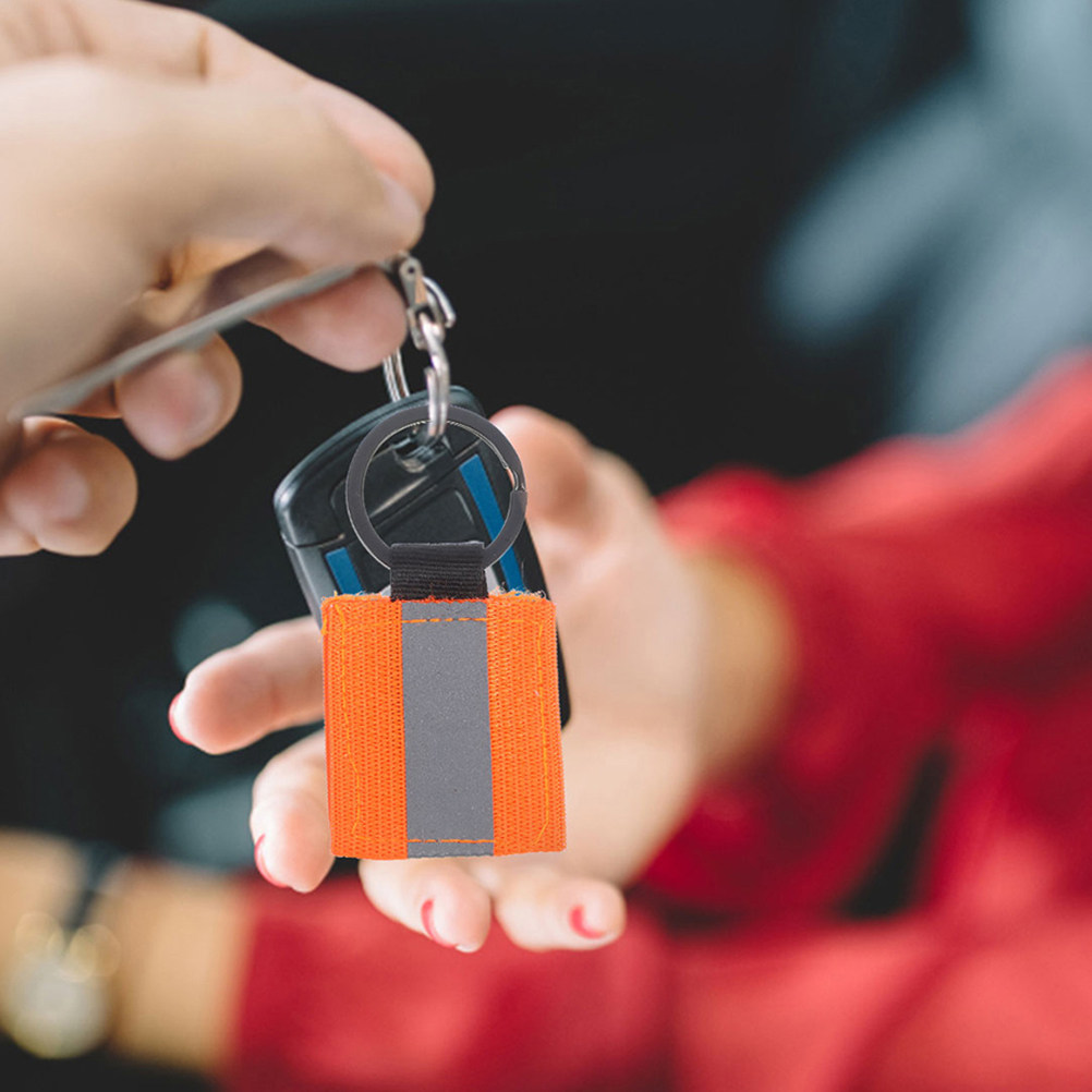 5Pcs Reflective Keychain Tags  - Running Visibility Gear review and price